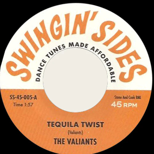 Valliants ,The / Shan-Tones ,The - Tequila Twist /Sheba - Klik op de afbeelding om het venster te sluiten